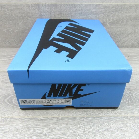 Air Jordan 1 Retro High OG UNC Men' Size 13 University Blue Black NEW - Picture 13 of 15